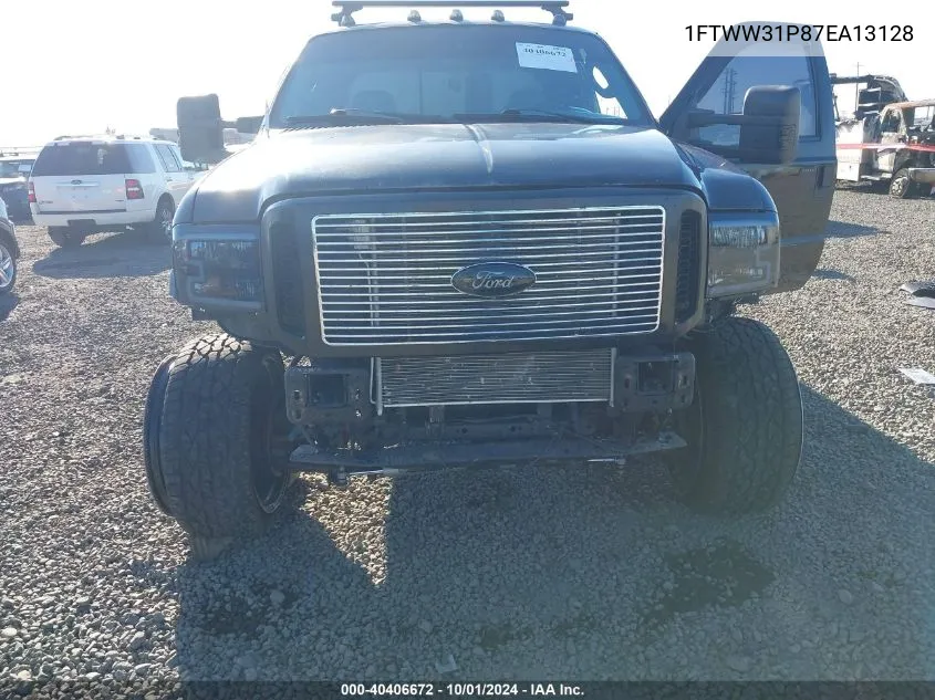 1FTWW31P87EA13128 2007 Ford F-350 Lariat/Xl/Xlt