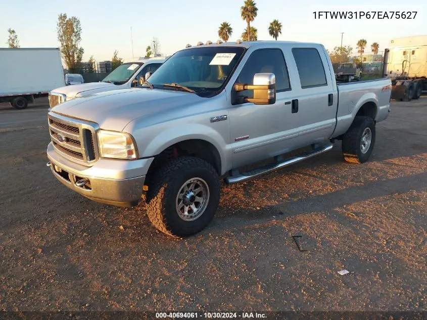 2007 Ford F-350 Lariat/Xl/Xlt VIN: 1FTWW31P67EA75627 Lot: 40694061