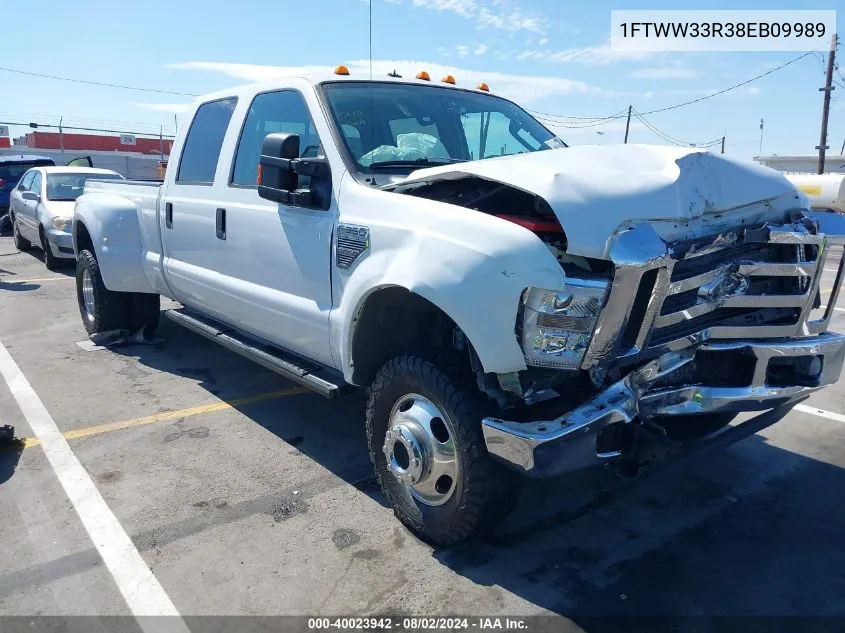 2008 Ford F-350 Fx4/King Ranch/Lariat/Xl/Xlt VIN: 1FTWW33R38EB09989 Lot: 40023942