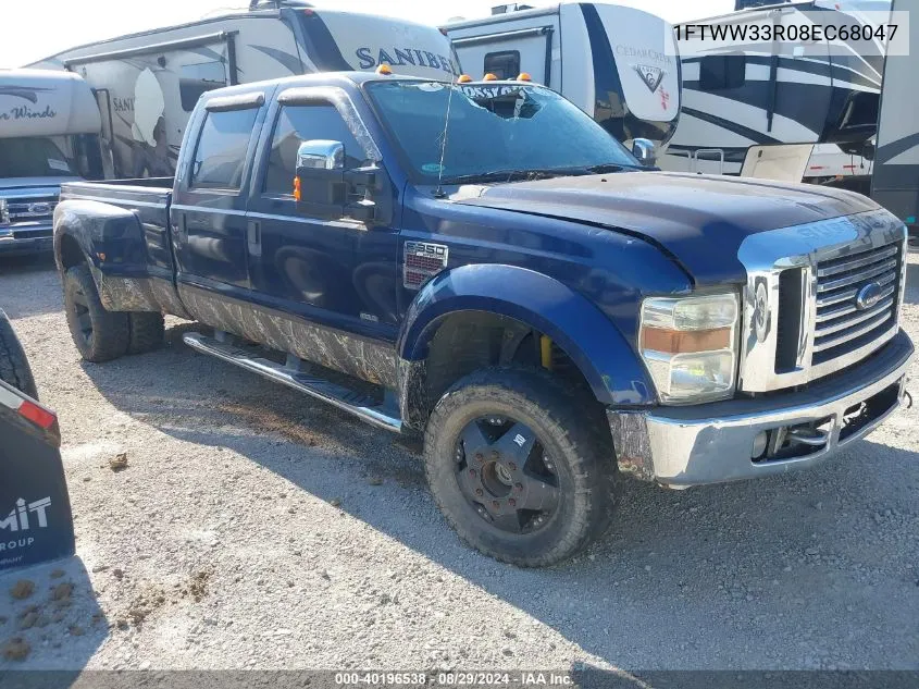 1FTWW33R08EC68047 2008 Ford F-350 Fx4/King Ranch/Lariat/Xl/Xlt