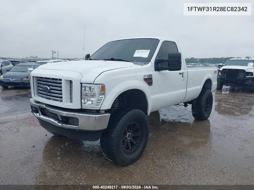 1FTWF31R28EC82342 2008 Ford F-350 Xl/Xlt