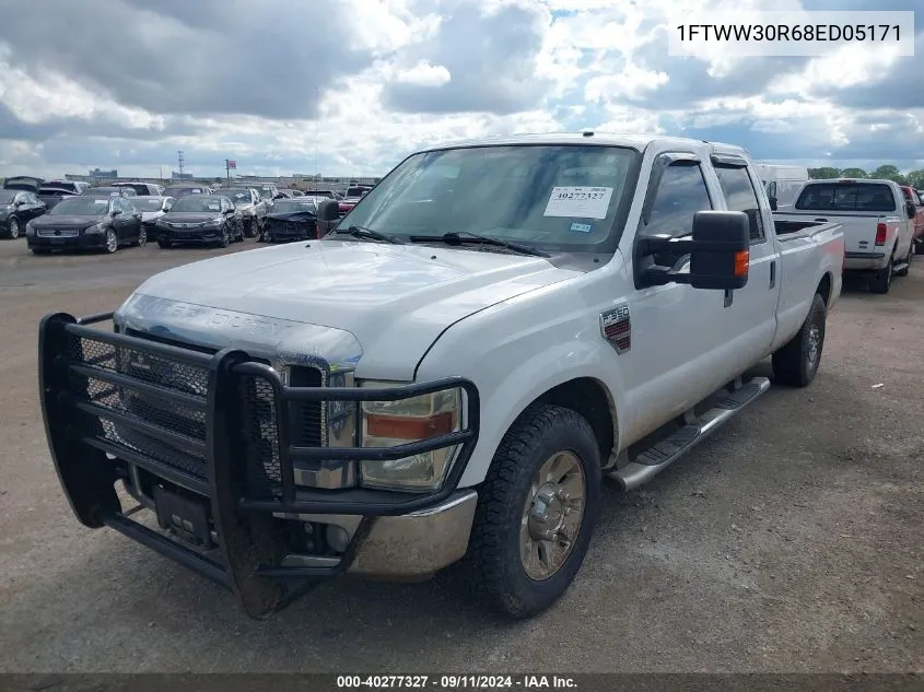 2008 Ford F-350 King Ranch/Lariat/Xl/Xlt VIN: 1FTWW30R68ED05171 Lot: 40277327