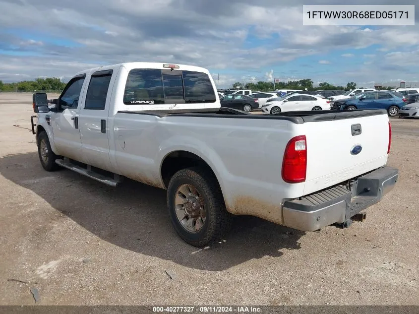 1FTWW30R68ED05171 2008 Ford F-350 King Ranch/Lariat/Xl/Xlt