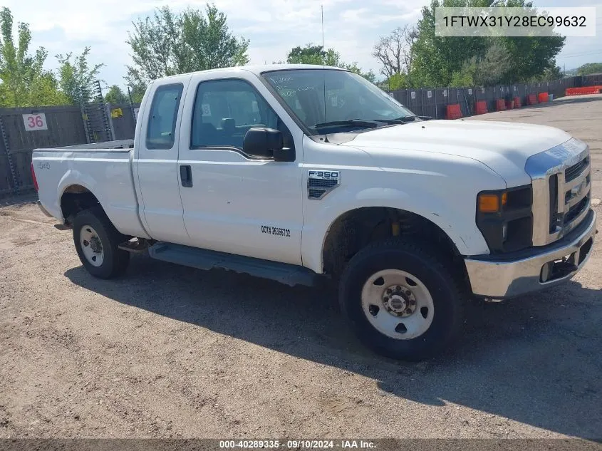 2008 Ford F350 Srw Super Duty VIN: 1FTWX31Y28EC99632 Lot: 40289335