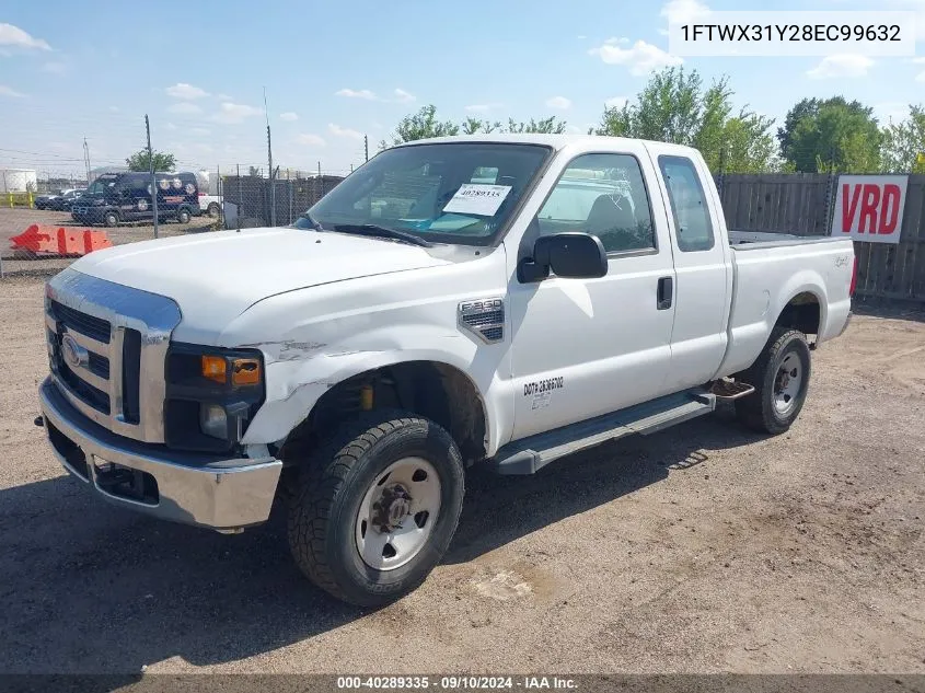 1FTWX31Y28EC99632 2008 Ford F350 Srw Super Duty