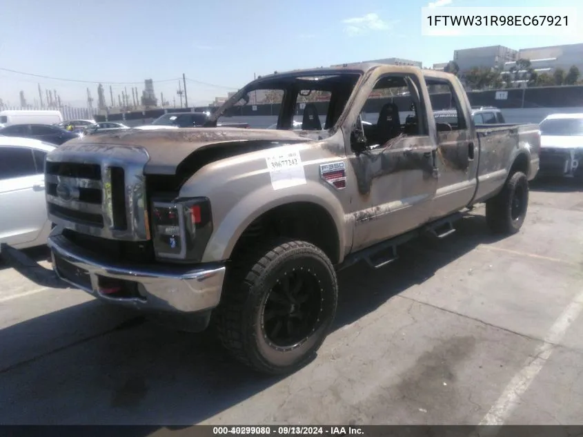 1FTWW31R98EC67921 2008 Ford F-350 Fx4/Harley-Davidson/King Ranch/Lariat/Xl/Xlt