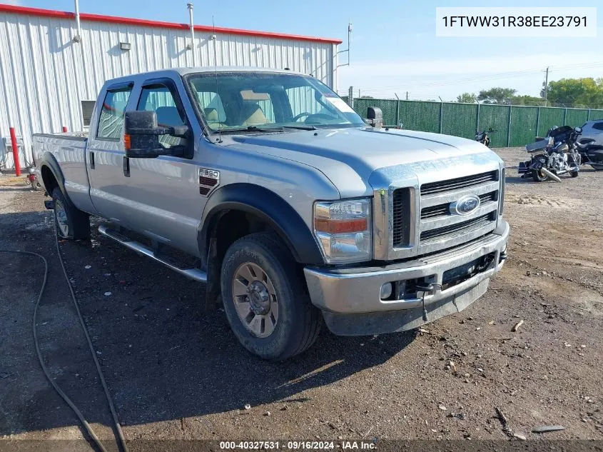 2008 Ford F-350 Fx4/Harley-Davidson/King Ranch/Lariat/Xl/Xlt VIN: 1FTWW31R38EE23791 Lot: 40327531