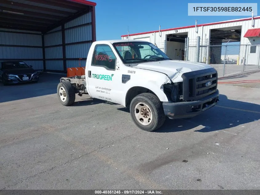 2008 Ford F-350 Xl/Xlt VIN: 1FTSF30598EB82445 Lot: 40351245