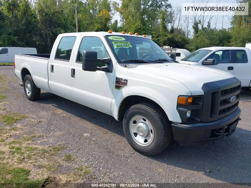 2008 Ford F-350 King Ranch/Lariat/Xl/Xlt VIN: 1FTWW30R38EE40432 Lot: 40352191