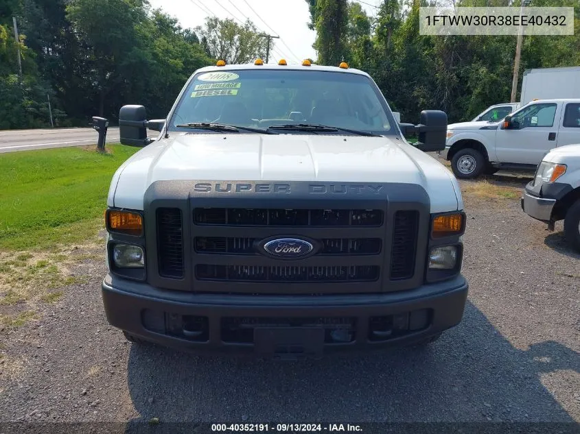 2008 Ford F-350 King Ranch/Lariat/Xl/Xlt VIN: 1FTWW30R38EE40432 Lot: 40352191