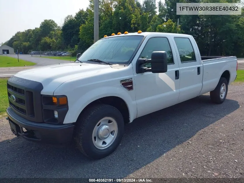 2008 Ford F-350 King Ranch/Lariat/Xl/Xlt VIN: 1FTWW30R38EE40432 Lot: 40352191