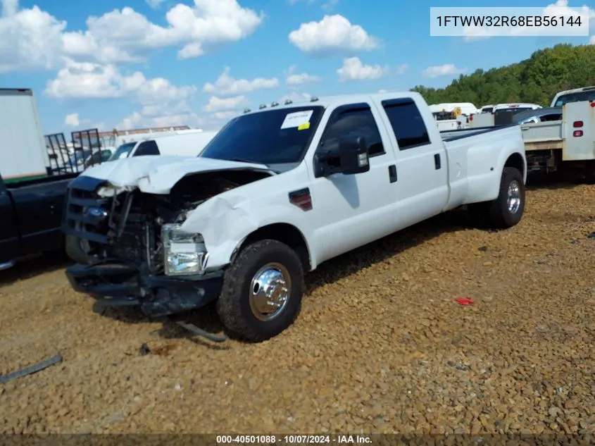 2008 Ford F-350 King Ranch/Lariat/Xl/Xlt VIN: 1FTWW32R68EB56144 Lot: 40501088