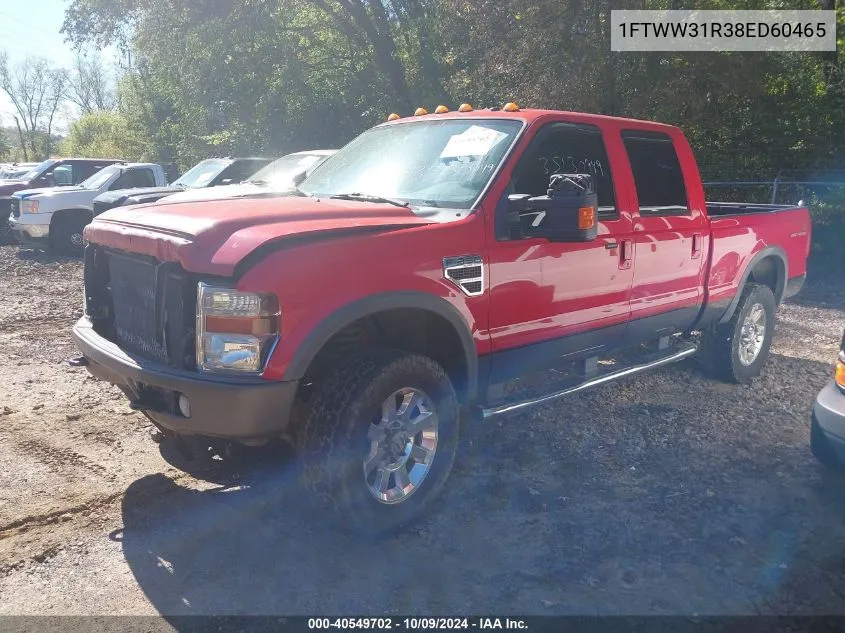 2008 Ford F-350 Fx4 VIN: 1FTWW31R38ED60465 Lot: 40549702