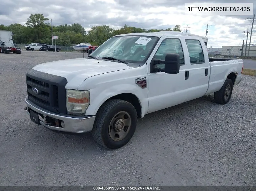 2008 Ford F-350 King Ranch/Lariat/Xl/Xlt VIN: 1FTWW30R68EE62425 Lot: 40581959