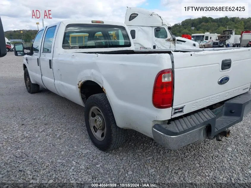 2008 Ford F-350 King Ranch/Lariat/Xl/Xlt VIN: 1FTWW30R68EE62425 Lot: 40581959