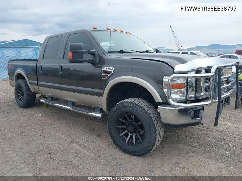 2008 Ford F-350 Fx4/Harley-Davidson/King Ranch/Lariat/Xl/Xlt VIN: 1FTWW31R38EB38797 Lot: 40629769