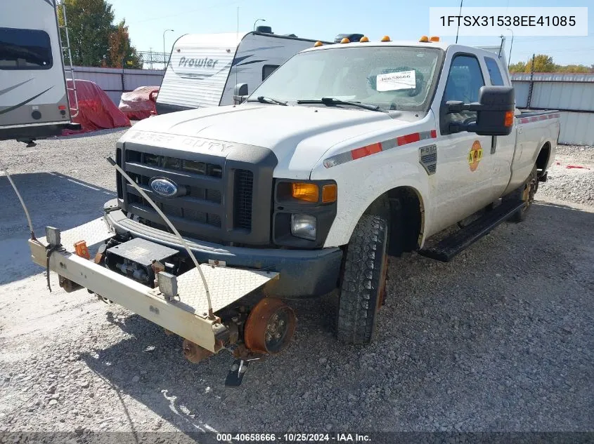 2008 Ford F-350 Fx4/Lariat/Xl/Xlt VIN: 1FTSX31538EE41085 Lot: 40658666