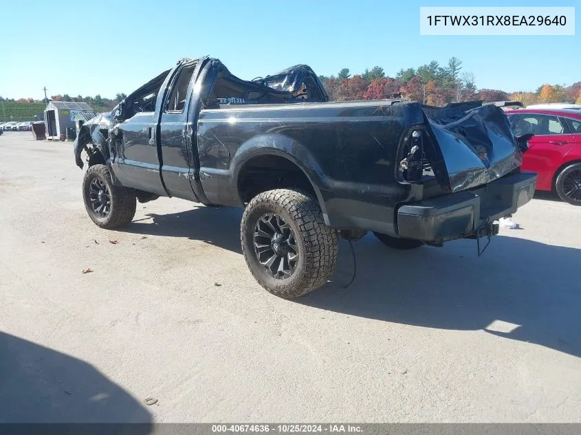 2008 Ford F350 Srw Super Duty VIN: 1FTWX31RX8EA29640 Lot: 40674636