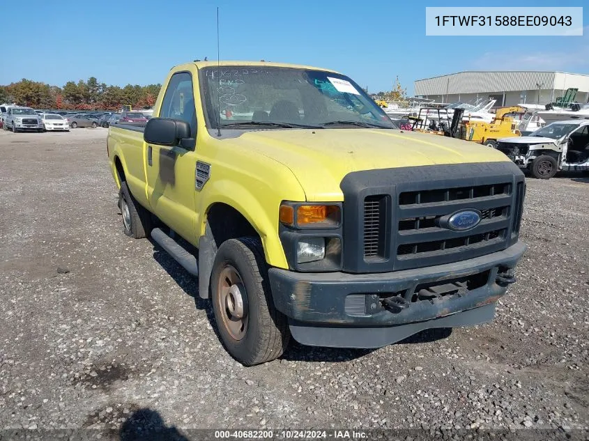 2008 Ford F-350 Xl/Xlt VIN: 1FTWF31588EE09043 Lot: 40682200