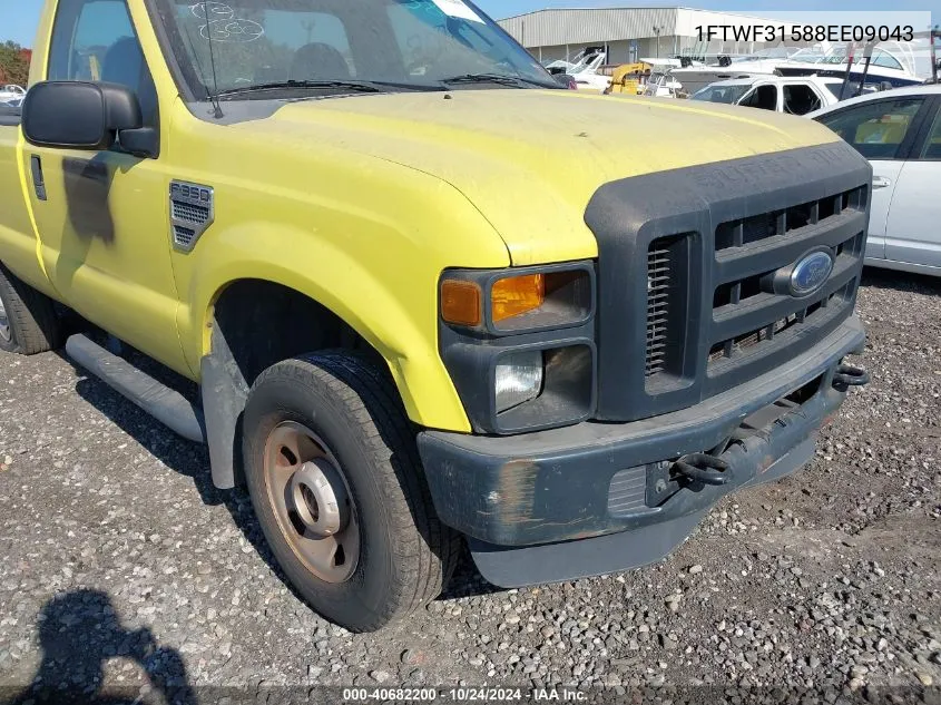 2008 Ford F-350 Xl/Xlt VIN: 1FTWF31588EE09043 Lot: 40682200