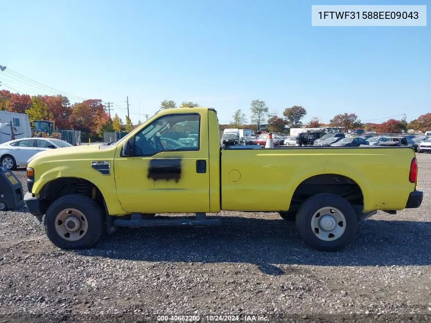 2008 Ford F-350 Xl/Xlt VIN: 1FTWF31588EE09043 Lot: 40682200