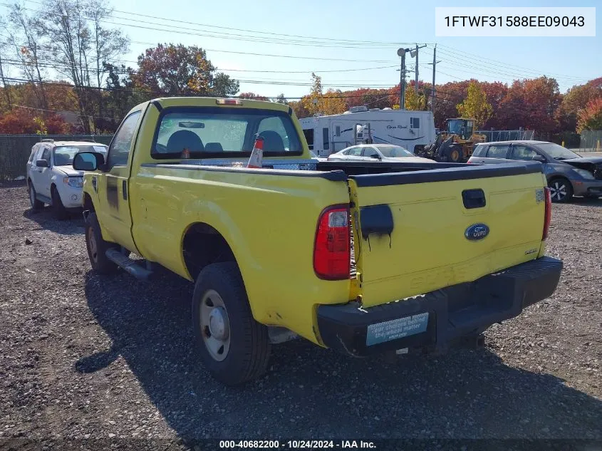 2008 Ford F-350 Xl/Xlt VIN: 1FTWF31588EE09043 Lot: 40682200