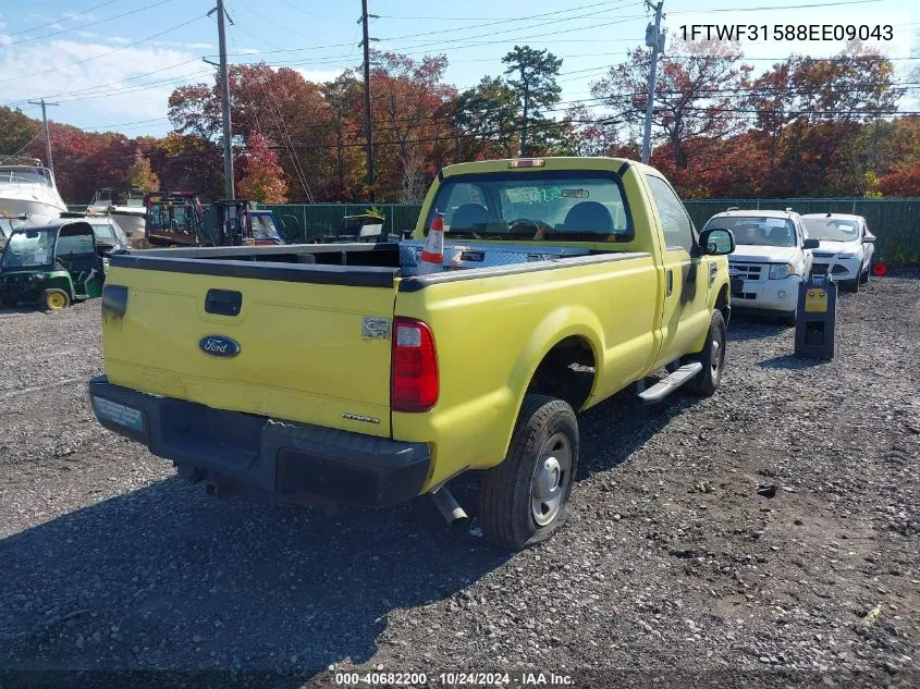 2008 Ford F-350 Xl/Xlt VIN: 1FTWF31588EE09043 Lot: 40682200