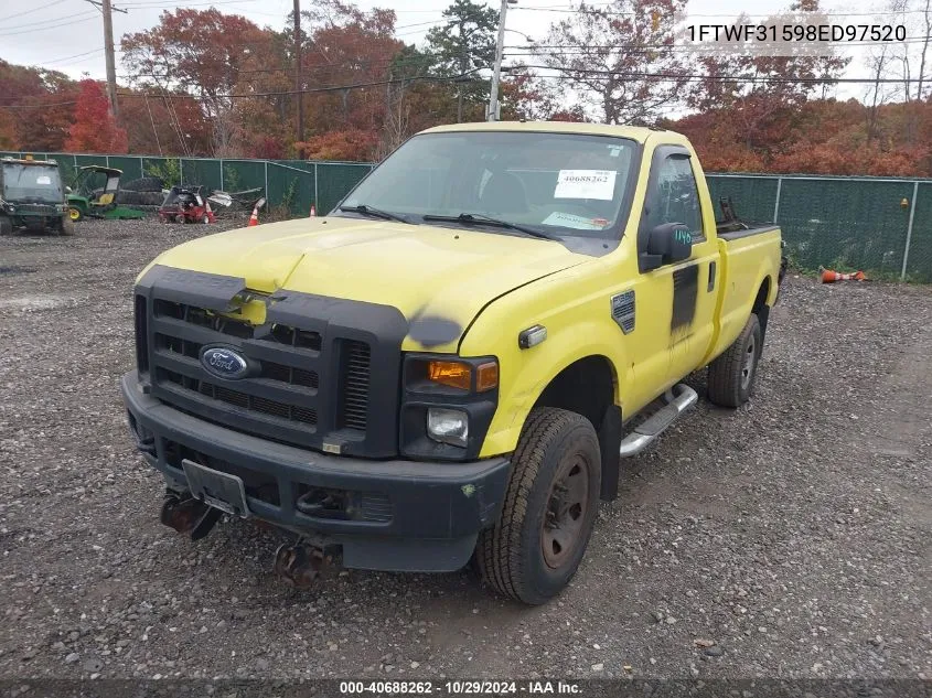 2008 Ford F-350 Xl/Xlt VIN: 1FTWF31598ED97520 Lot: 40688262