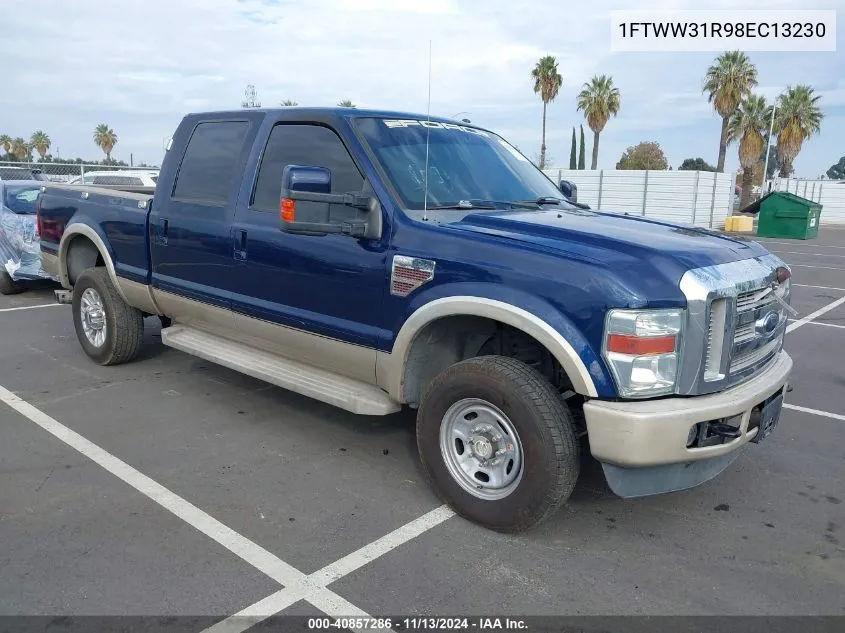 2008 Ford F-350 Fx4/Harley-Davidson/King Ranch/Lariat/Xl/Xlt VIN: 1FTWW31R98EC13230 Lot: 40857286