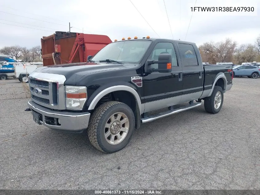 2008 Ford F-350 Fx4/Harley-Davidson/King Ranch/Lariat/Xl/Xlt VIN: 1FTWW31R38EA97930 Lot: 40861373