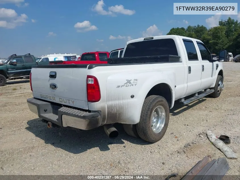 2009 Ford F-350 Xlt VIN: 1FTWW32R39EA90279 Lot: 40231287