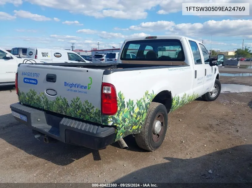 2009 Ford F-350 King Ranch/Lariat/Xl/Xlt VIN: 1FTSW30509EA24769 Lot: 40422380