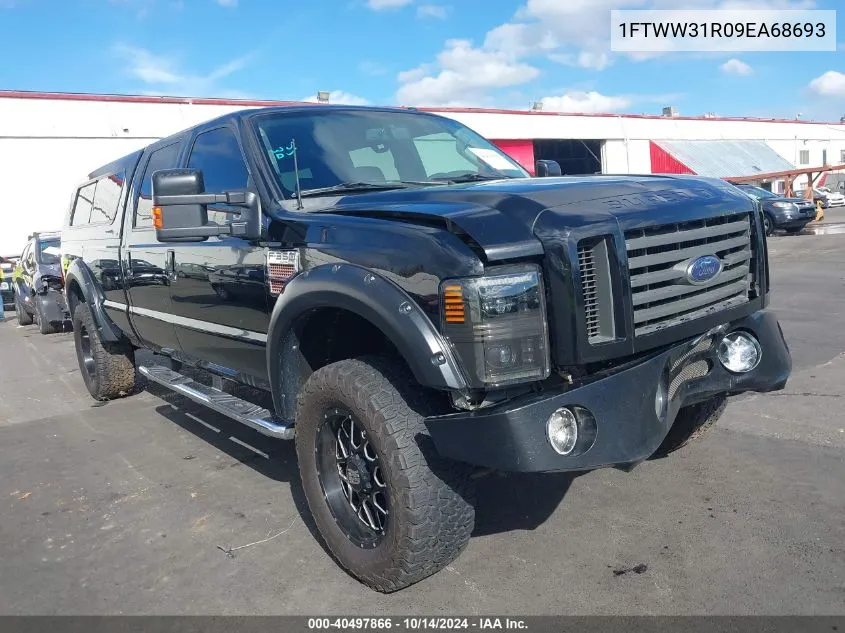 1FTWW31R09EA68693 2009 Ford F-350 Fx4/Harley-Davidson/King Ranch/Lariat/Xl/Xlt