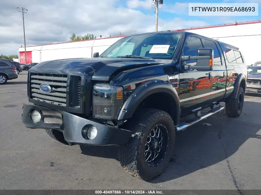 2009 Ford F-350 Fx4/Harley-Davidson/King Ranch/Lariat/Xl/Xlt VIN: 1FTWW31R09EA68693 Lot: 40497866