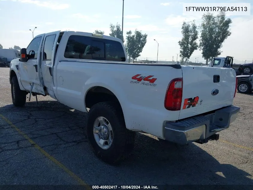 2009 Ford F-350 Fx4/Harley-Davidson/King Ranch/Lariat/Xl/Xlt VIN: 1FTWW31R79EA54113 Lot: 40502417