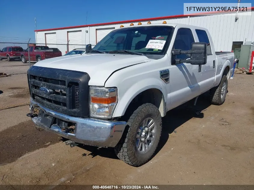 2009 Ford F-350 Fx4/Harley-Davidson/King Ranch/Lariat/Xl/Xlt VIN: 1FTWW31Y29EA75121 Lot: 40548716