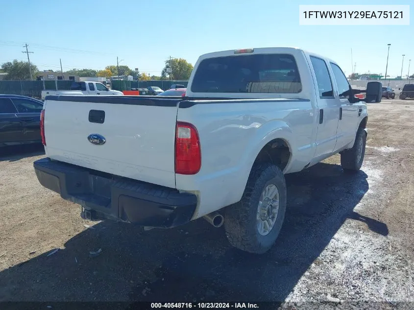 2009 Ford F-350 Fx4/Harley-Davidson/King Ranch/Lariat/Xl/Xlt VIN: 1FTWW31Y29EA75121 Lot: 40548716