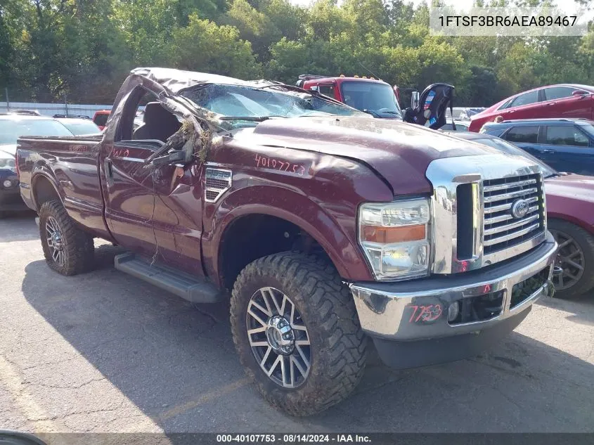 2010 Ford F-350 Xl/Xlt VIN: 1FTSF3BR6AEA89467 Lot: 40107753