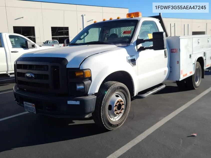 2010 Ford F350 Super Duty VIN: 1FDWF3G55AEA47245 Lot: 40241930