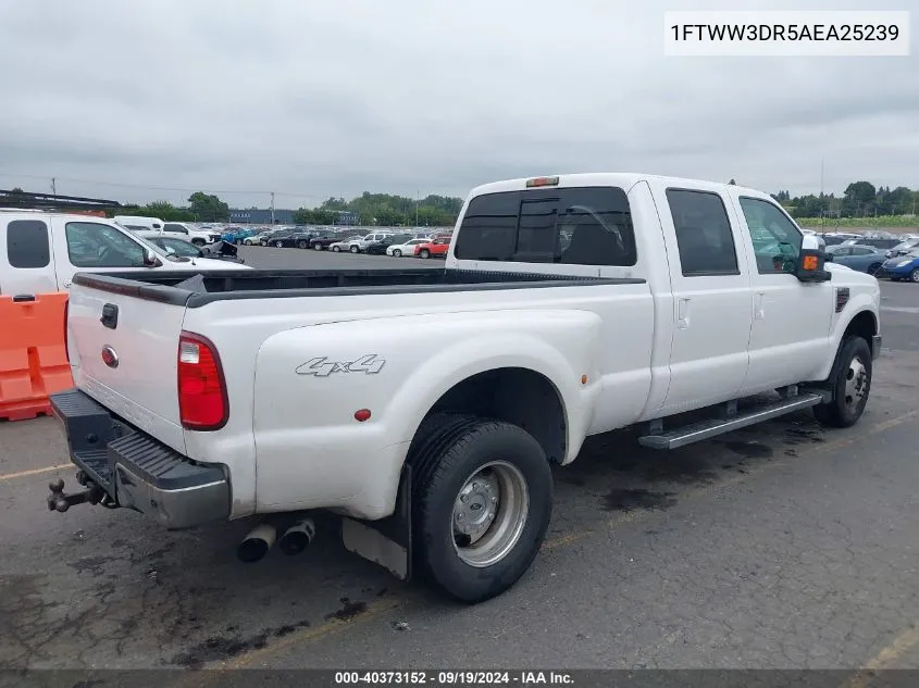 1FTWW3DR5AEA25239 2010 Ford F-350 King Ranch/Lariat/Xl/Xlt