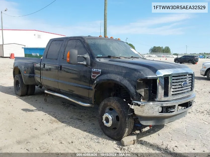 2010 Ford F-350 Lariat VIN: 1FTWW3DR5AEA32529 Lot: 40583630