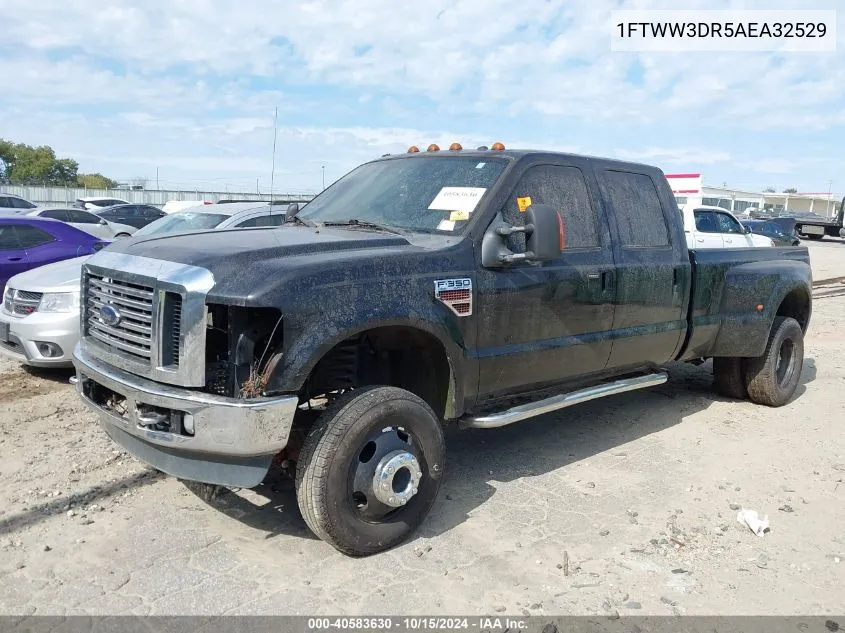 2010 Ford F-350 Lariat VIN: 1FTWW3DR5AEA32529 Lot: 40583630