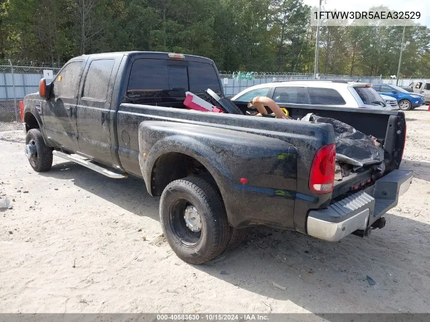 2010 Ford F-350 Lariat VIN: 1FTWW3DR5AEA32529 Lot: 40583630