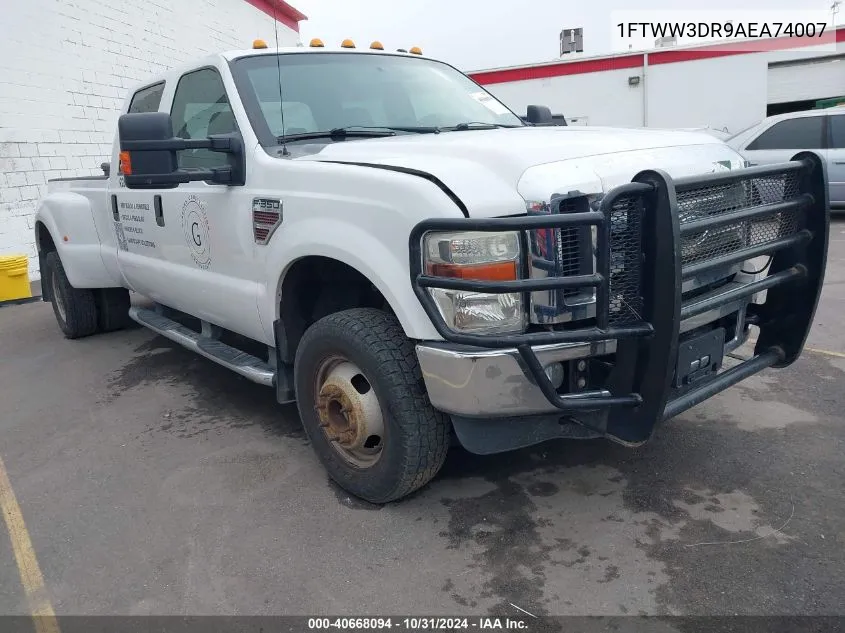 2010 Ford F-350 King Ranch/Lariat/Xl/Xlt VIN: 1FTWW3DR9AEA74007 Lot: 40668094