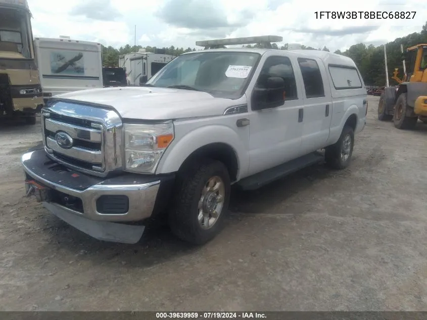 2011 Unknown F-350 Xlt VIN: 1FT8W3BT8BEC68827 Lot: 40876122