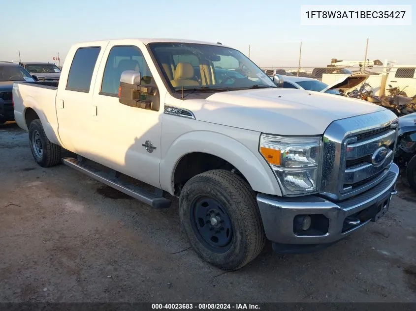 1FT8W3AT1BEC35427 2011 Ford F-350 Lariat