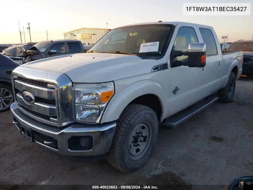 2011 Ford F-350 Lariat VIN: 1FT8W3AT1BEC35427 Lot: 40023683