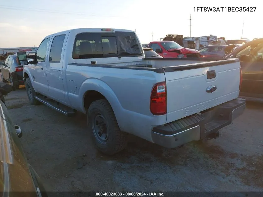 2011 Ford F-350 Lariat VIN: 1FT8W3AT1BEC35427 Lot: 40023683