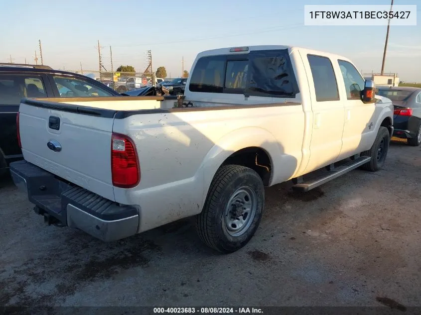 1FT8W3AT1BEC35427 2011 Ford F-350 Lariat