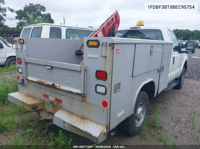 2011 Ford F-350 Xl VIN: 1FDBF3BT8BEC95754 Lot: 40072361